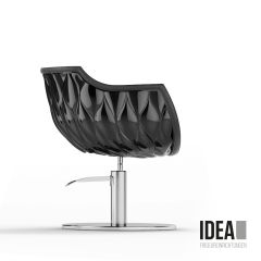 Friseurstuhl Pearl schwarz
