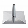 Aluminium Bodenplatte mit Bein - +124,00 €