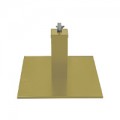 Bodenplatte mit arretierbarer Hydraulikpumpe, goldfarben - +150,00 €